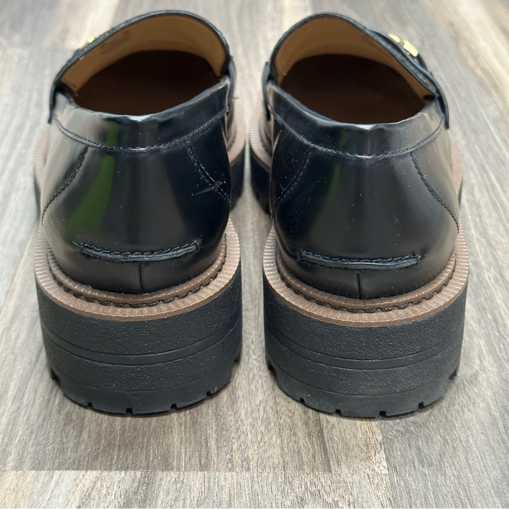 Sam Edelman Laurs Black Loafers - Picture 5 of 12